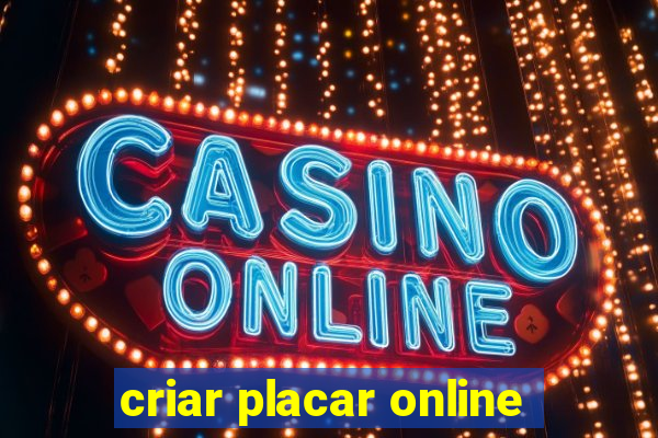 criar placar online