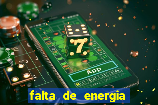 falta de energia em caucaia