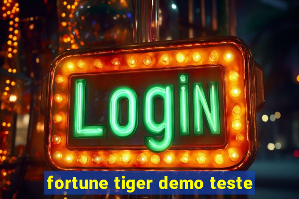 fortune tiger demo teste