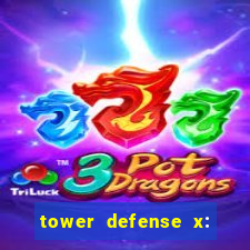 tower defense x: beta codes