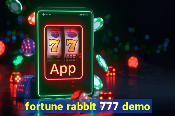 fortune rabbit 777 demo