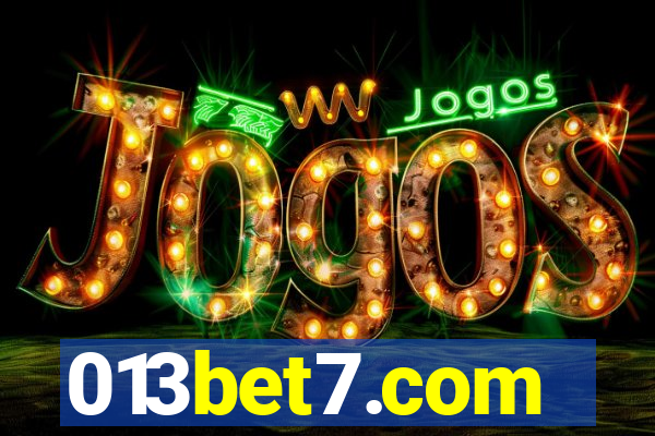 013bet7.com