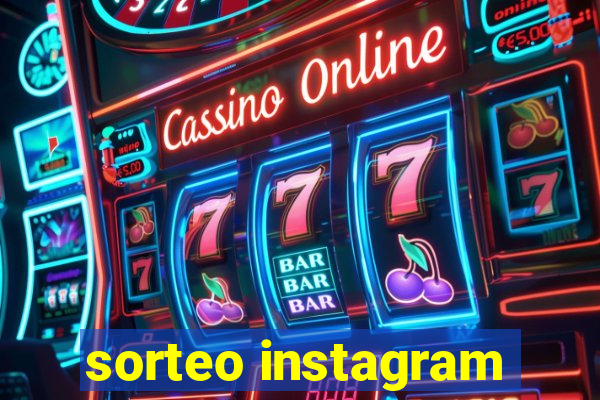 sorteo instagram