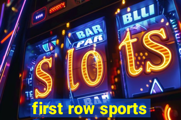 first row sports