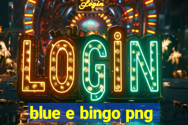 blue e bingo png