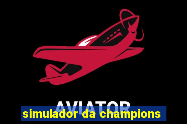 simulador da champions