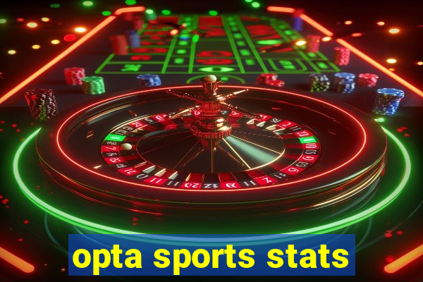 opta sports stats