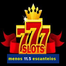 menos 11.5 escanteios