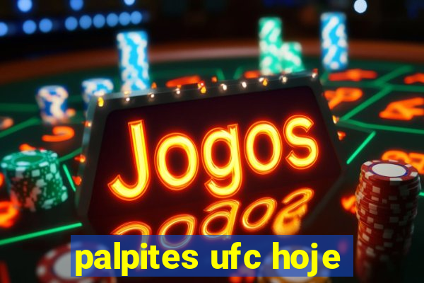 palpites ufc hoje