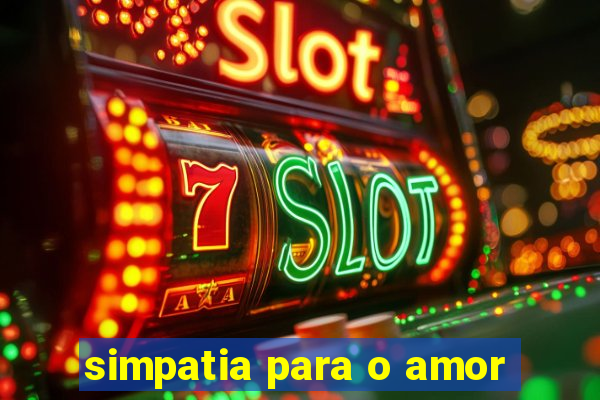 simpatia para o amor