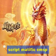 script matific cmsp