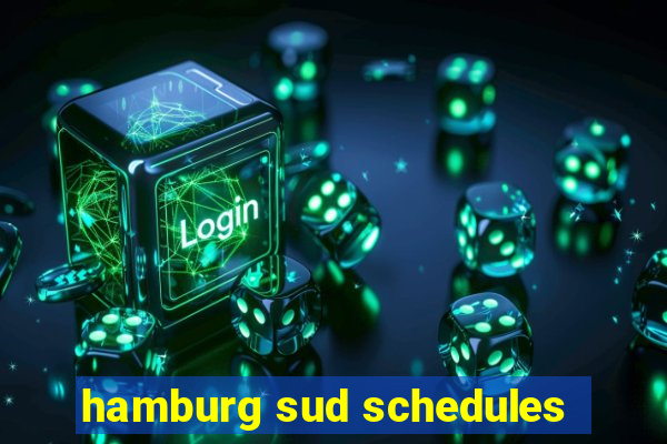 hamburg sud schedules