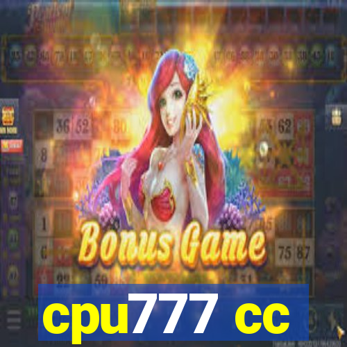 cpu777 cc