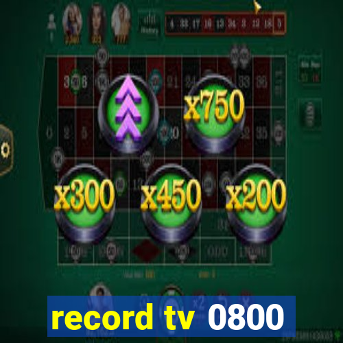 record tv 0800