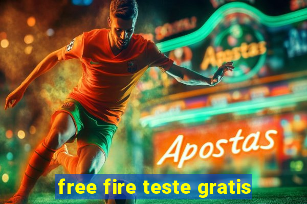 free fire teste gratis