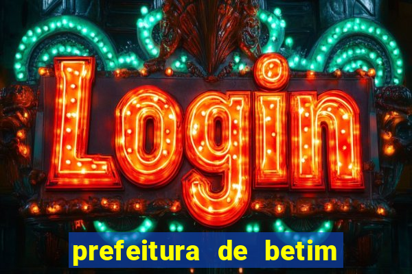 prefeitura de betim contracheque online