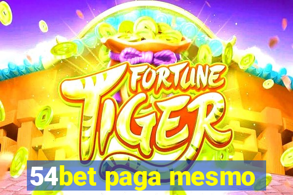 54bet paga mesmo