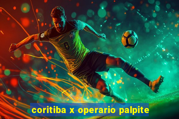 coritiba x operario palpite