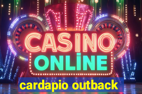 cardapio outback