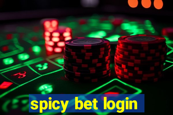 spicy bet login