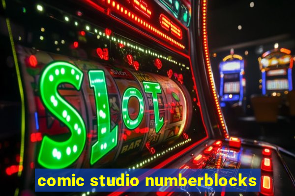 comic studio numberblocks