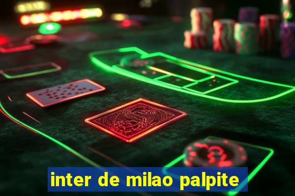 inter de milao palpite