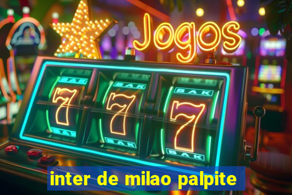 inter de milao palpite