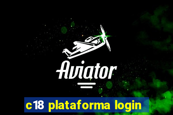 c18 plataforma login