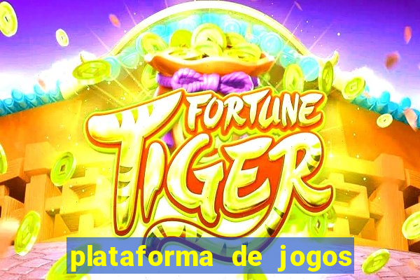 plataforma de jogos nova 2024