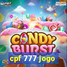 cpf 777 jogo