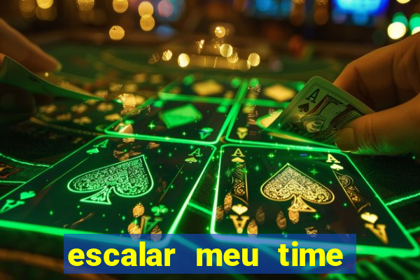 escalar meu time de futebol