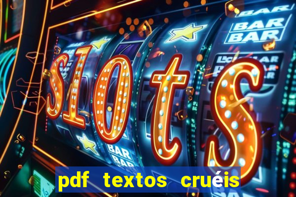 pdf textos cruéis demais para serem lidos rapidamente