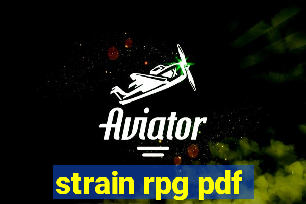 strain rpg pdf