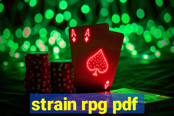 strain rpg pdf