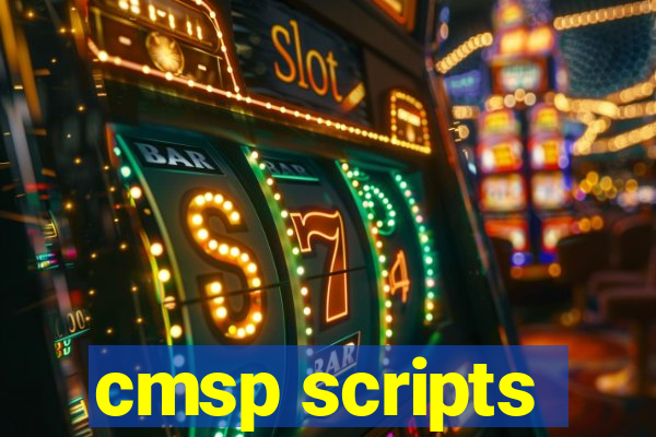 cmsp scripts