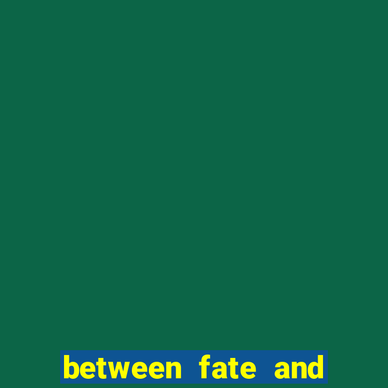 between fate and fortune manhwa