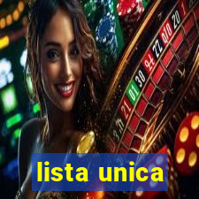 lista unica