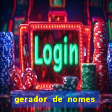 gerador de nomes de guerra