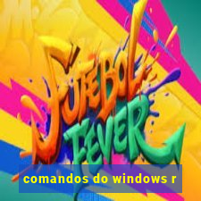 comandos do windows r