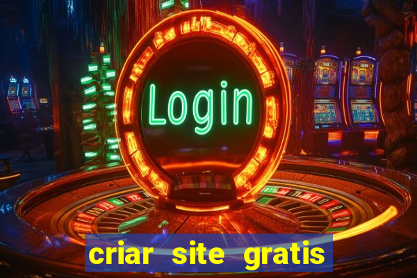 criar site gratis de jogos