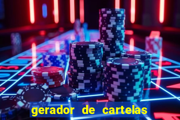 gerador de cartelas de bingo 1 a 99