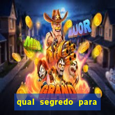 qual segredo para ganhar no minas cap