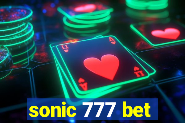 sonic 777 bet