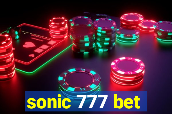 sonic 777 bet