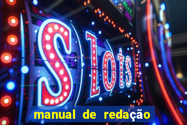 manual de redação folha de são paulo pdf