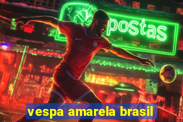 vespa amarela brasil