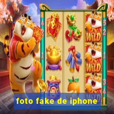 foto fake de iphone