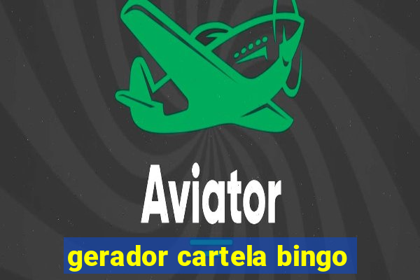 gerador cartela bingo