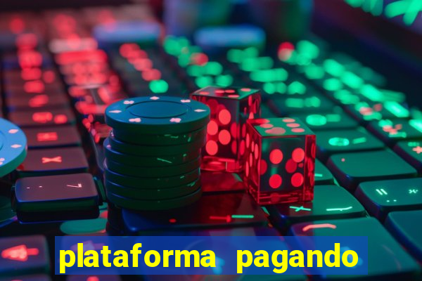 plataforma pagando no cadastro