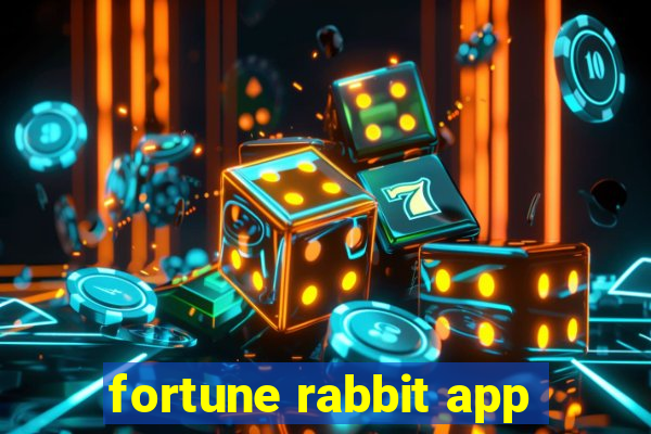 fortune rabbit app